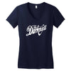 the darkness new Women's V-Neck T-Shirt