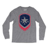 land of the free shield Long Sleeve Shirts