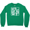 v3 eat sleep snap Crewneck Sweatshirt
