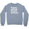 page jones plant bonham Crewneck Sweatshirt