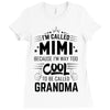 I Am Called Mimi... Ladies Fitted T-Shirt