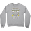 proud dad freaking Crewneck Sweatshirt