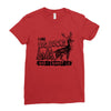 I Like Big Bucks And I Cannot Lie Ladies Fitted T-Shirt