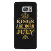 kings are born in july Samsung Galaxy S7