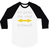 ich glaube die sind schwul 3/4 Sleeve Shirt