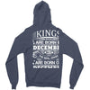 Real Kings Are Born On December 27 Zipper Hoodie