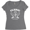 cleric Women's Triblend Scoop T-shirt