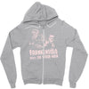frankensolo meets the wook man Zipper Hoodie
