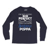 awesome poppa Long Sleeve Shirts