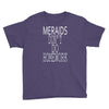 mermaids dont do homework Youth Tee