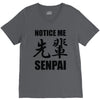 notice me senpai V-Neck Tee