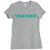 TRAINER - BROAD CITY Ladies Fitted T-Shirt