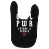 Girl Power Future Is Female Baby Bibs
