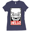 follow me Ladies Fitted T-Shirt