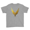 the fly bird   maverick jake paul   gold Youth Tee