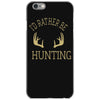 i'd rather be hunting deer antlers ammo hunt gear merica cool iPhone 6/6s Case