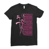 breast cancer Ladies Fitted T-Shirt