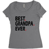 best grandpa ever Women's Triblend Scoop T-shirt