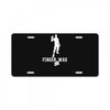 finger wag batle royal gaming License Plate