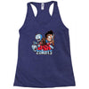 ash vs zombies Racerback Tank