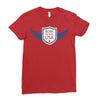 born in the usa Ladies Fitted T-Shirt