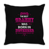 The Best Grammy Was Born In November Throw Pillow