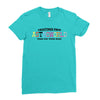 Greeting From Astroworld Wish You Were Here Ladies Fitted T-Shirt