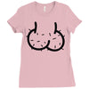 dickhead halloween dick head costume Ladies Fitted T-Shirt