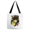hip hop gorila Tote Bags