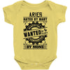 Aries Hated By Many Wanted By Plenty Baby Onesie