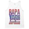 papa   body guard Tank Top