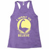 believe in nessie Racerback Tank