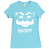 new mr robot fsociety Ladies Fitted T-Shirt
