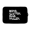 bono clayton edge mullen Laptop sleeve