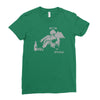 banksy fallen angel Ladies Fitted T-Shirt