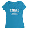 folsom state prison Women's Triblend Scoop T-shirt
