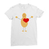 hug me Ladies Fitted T-Shirt