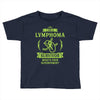 I am a Lymphoma Cancer Survivor - What's Your Superpower? Toddler T-shirt