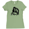 deep depression sad girl Ladies Fitted T-Shirt