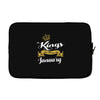 kings are born in january Laptop sleeve