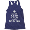 pets shih tzu Racerback Tank