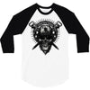 skull 3/4 Sleeve Shirt