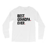 best grandpa ever Long Sleeve Shirts