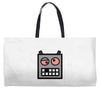 robot funny Weekender Totes