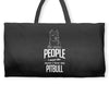 The More People I Meet The More I Love My Pitbull Gifts Weekender Totes