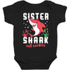 sister shark doo doo doo family matching Baby Bodysuit