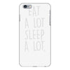 eat a lot sleep a lo iPhone 6/6s Plus Case