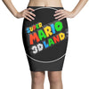SUPER MARIO 3D Pencil Skirts