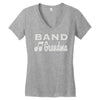 band grandma Women's V-Neck T-Shirt
