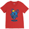 hello 626 V-Neck Tee